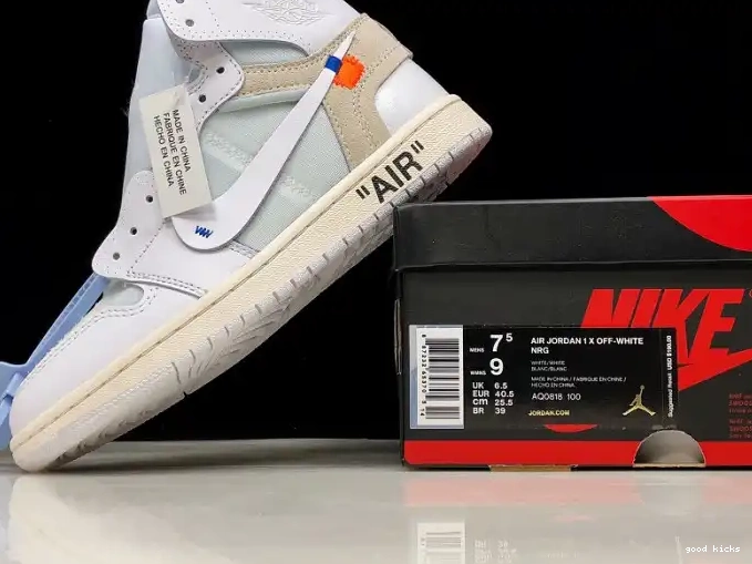 Cheap White High Air 1 Jordan Off-White AQ0818-100 Retro 0505
